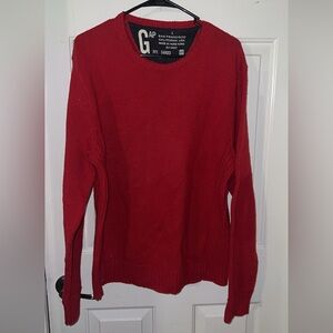 GAP Vibrant Red Knit Pullover